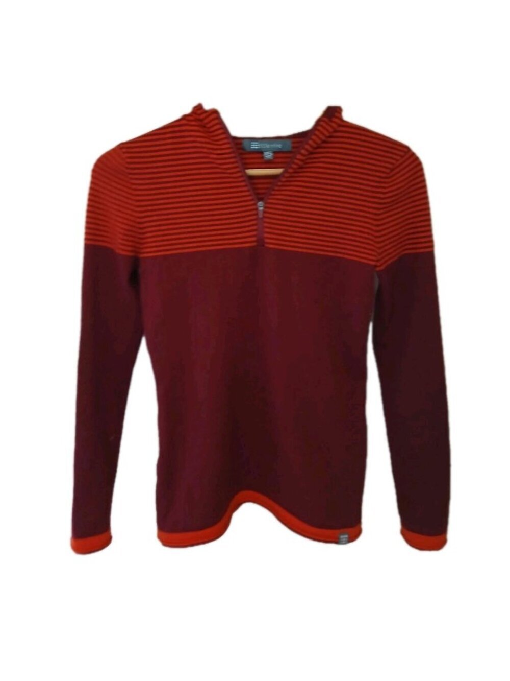 Title‎ Nine Quarter Zip Hood Sweater